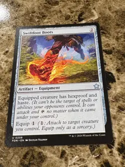 SWIFTFOOT BOOTS Magic MTG Foundations - Image 1