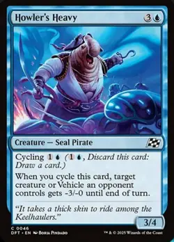 Near Mint, English - 4 x MTG Howler's Heavy - Foil Aetherdrift - Image 1