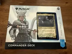 MTG Final Fantasy Scions And Spellcraft Commander Deck Collector Edition SEALED - Image 1