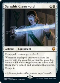 Seraphic Greatsword - Commander Legends #045/361 MTG Magic The Gathering - Image 1