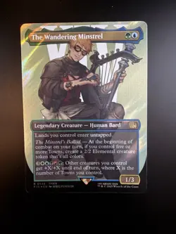 MTG Final Fantasy English The Wandering Minstrel 0548 Surge Foil - Image 1