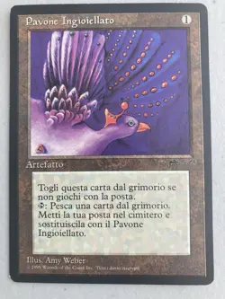 Italian Jeweled Bird Arabian Nights Pavone Ingioiellato - Image 1