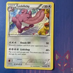 XY Furious Fists - LP - Lickilicky 79/111 Pokemon English (US Seller) - Image 1