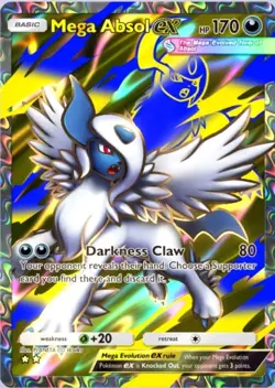 Pokemon TCG Pocket FULL ART MEGA Absol ex [ENG] - Image 1
