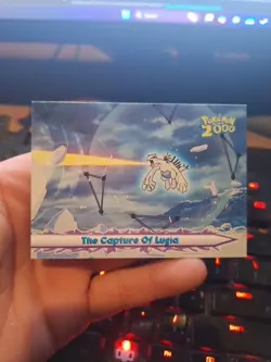 Pokemon Topps 2000 The Movie #57 The Capture Of Lugia NM - Image 1