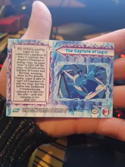 Pokemon Topps 2000 The Movie #57 The Capture Of Lugia NM - Image 3