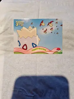 Togepi's On A Roll #1 - Pokemon Topps Pokemon 2000 Movie Blue Logo NM - Image 1