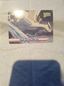 Flight Across The Ice #54 - Pokemon Topps Pokemon 2000 Movie Blue Logo - Image 1