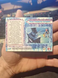 Three Treasures Complete - #60 - Silver Foil - Topps Pokemon The Movie 2000 - Image 4