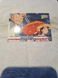 Pokemon Topps Card #21 Back In Pallet Pokemon The Movie 2000 - Image 1