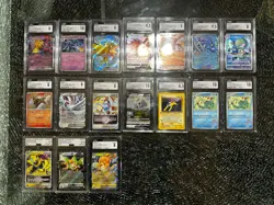 Pokemon Assorted Slab Collection CGC, AGS,Grading - Image 1
