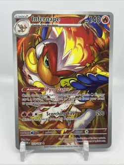 Infernape 173/167 Sv06: Twilight Masquerade Pokemon TCG Illustration Rare - Image 1