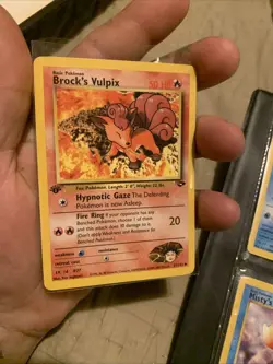 Pokemon TCG Brock's Vulpix Gym Challenge 1st Edition 37/132 LP - Image 2