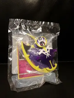 2017 McDonald's Pokemon LUNALA toy w/ holo CUTIEFLY 10/12 - Image 1