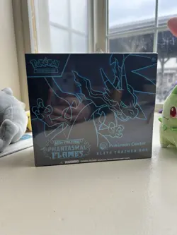 Phantasmal Flames Pokemon Center Exclusive Elite Trainer Box ETB Sealed - Image 1