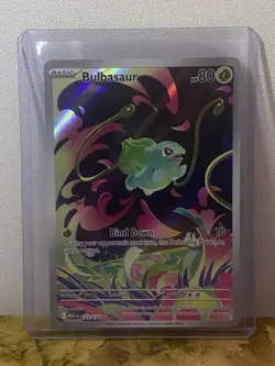 ⭐FREE AU SHIP⭐ BULBASAUR 2025 POKEMON MEGA EVOLUTION ILLUSTRATION RARE 133/132 - Image 1