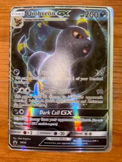 2017 Pokemon SM Black Star Promo SM36 Umbreon GX-Holo Umbreon GX - Image 1