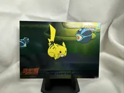 Topps Pokemon Mewtwo Strikes Back-The Chase for Pikachu Foil #28-Blue Logo NM/M - Image 2