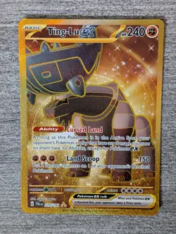 Pokemon TCG Ting-Lu EX 275/193 Hyper Rare Holo - SP55 - Image 1