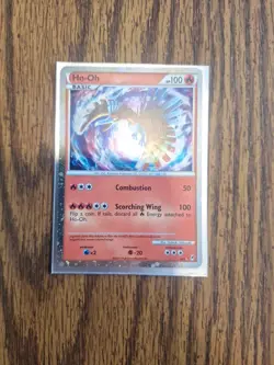 Pokemon TCG Ho-Oh SL5 Shiny Holo Rare Col Call of Legends - Image 1