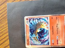 Pokemon TCG Ho-Oh SL5 Shiny Holo Rare Col Call of Legends - Image 4