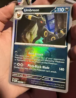 Pokemon Umbreon Masterball Reverse Holo 59/131 Prismatic Evolutions NM - Image 1