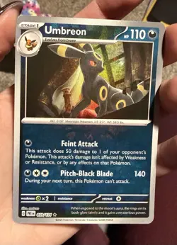 Pokemon Umbreon Masterball Reverse Holo 59/131 Prismatic Evolutions NM - Image 2