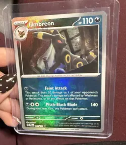 Pokemon Umbreon Masterball Reverse Holo 59/131 Prismatic Evolutions NM - Image 5