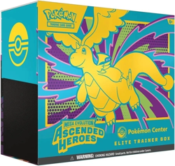 Pokemon TCG: Mega Evolution-Ascended Heroes Pokemon Center Elite Trainer PRESALE - Image 1