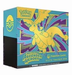 Pokemon TCG: Mega Evolution-Ascended Heroes Pokemon Center Elite Trainer PRESALE - Image 1