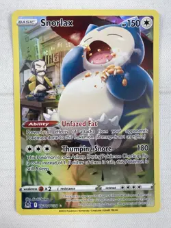 Snorlax TG10/TG30 Lost Origin Trainer Gallery Holo Pokemon TCG NM - Image 1