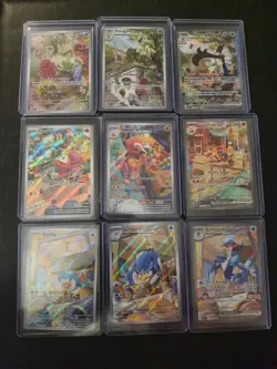 Fuecoco Sprigatito Quaxly Evolution Lines Pokemon NM Paldea Evolved - Image 1
