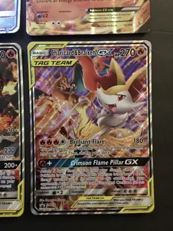 Charizard Pokemon Jumbo Collection X4 Braixen Reshiram Tag Team MUST SEE - Image 4