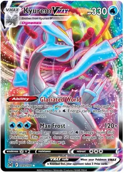Kyurem VMax 49/196 Ultra Rare Pokemon Lost Origins NM/M - Image 1