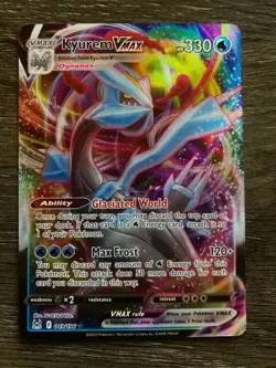 Kyurem VMax 49/196 Ultra Rare Pokemon Lost Origins NM/M - Image 2