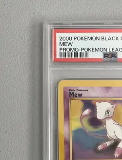 Mew Pokemon Black Star Promo 2000 Pokemon League PSA GRADE 9 MINT - Image 3