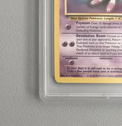 Mew Pokemon Black Star Promo 2000 Pokemon League PSA GRADE 9 MINT - Image 4