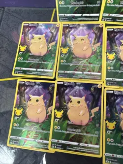 Pikachu 005/025 Pokemon Celebrations Holo 25th Anniversary Lot Of 10 NM - Image 2