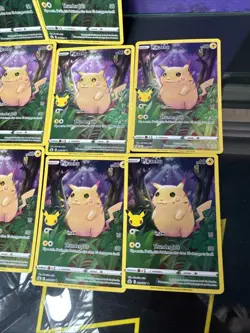 Pikachu 005/025 Pokemon Celebrations Holo 25th Anniversary Lot Of 10 NM - Image 3
