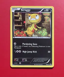 2011 Pokemon TCG Scraggy (Cosmos Holo) BW25 -NM- Black & White Promos - Image 1