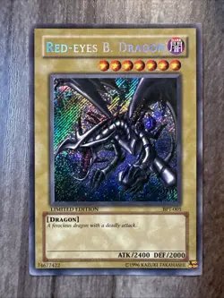 Yugioh! BPT-005 Red Eyes Black Dragon - Image 1
