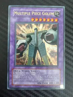 Yugioh Multiple Piece Golem TDGS-EN038 Ultra Rare Unlimited VLP - Image 1