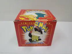1999 Burger King Pokemon Charizard 23K Gold card / ball / COH / box #2 ( B332 ) - Image 3