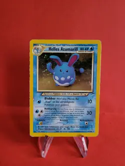 Pokemon Karte/card - Helles Azumarill 13/105 - Neo Destiny Holo - Light Played - Image 1