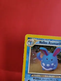 Pokemon Karte/card - Helles Azumarill 13/105 - Neo Destiny Holo - Light Played - Image 2
