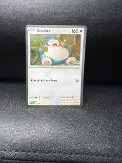Pokemon TCG Snorlax 122 Black Star Cosmos Promo Holo Foil Card - Image 1