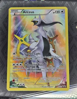 Arceus XY83 XY Black Star Promo Full Art Holo Pokemon Card - Image 1