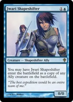 MTG magic cards 1x Jwari Shapeshifter Worldwake Light Play, English - Image 1