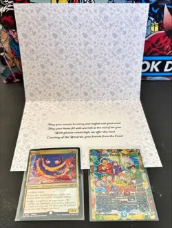 MTG Cheer Magic the Gathering 2025 Holiday Store Exclusive Promo Card - Image 1