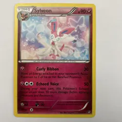 Sylveon 72/111 Rare Non Holo XY Furious Fists Pokemon Card 2014 LP - Image 1